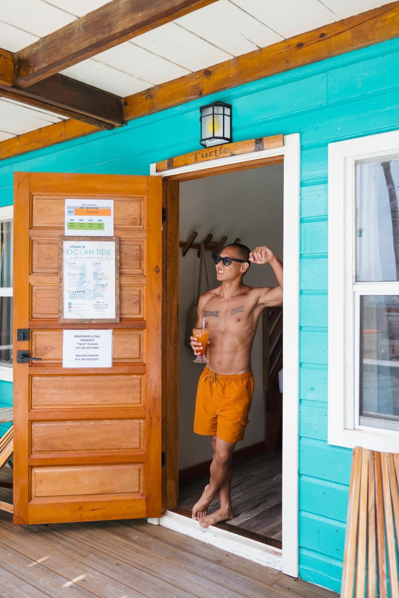 Ocean Tide Beach Resort San Pedro  Exterior foto